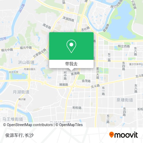 俊源车行地图
