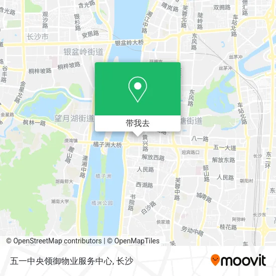 五一中央领御物业服务中心地图
