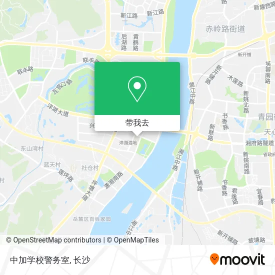 中加学校警务室地图