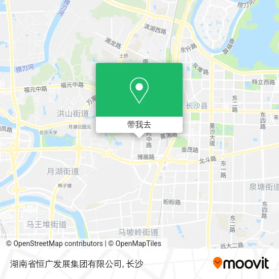 湖南省恒广发展集团有限公司地图