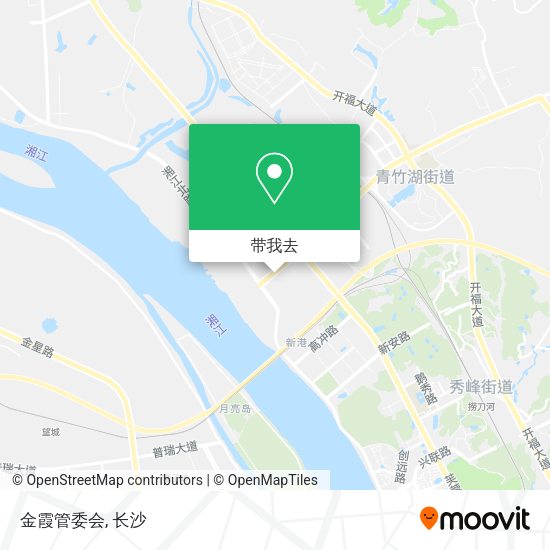金霞管委会地图