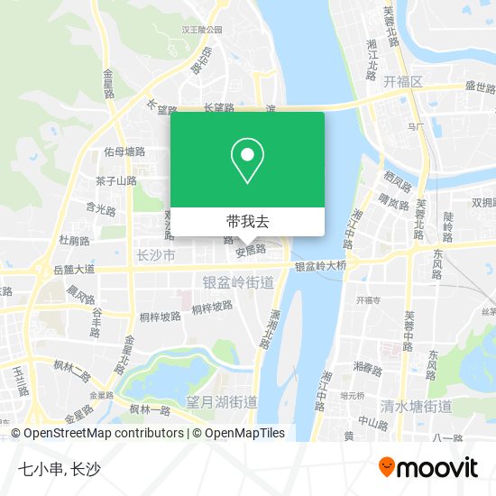 七小串地图