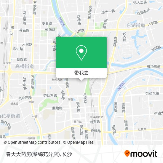 春天大药房(黎锦苑分店)地图