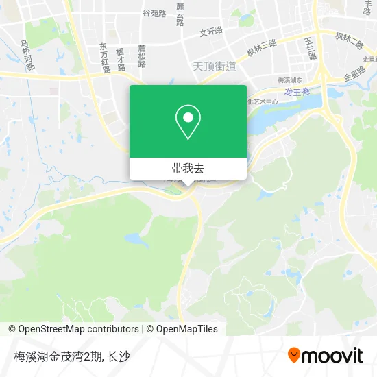 梅溪湖金茂湾2期地图