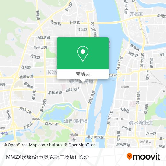 MMZX形象设计(奥克斯广场店)地图
