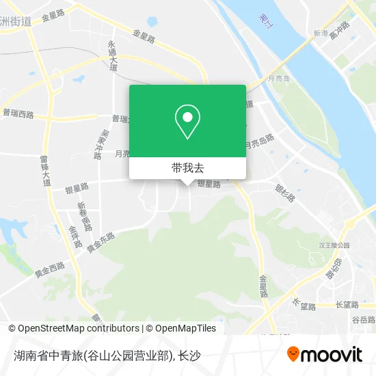 湖南省中青旅(谷山公园营业部)地图