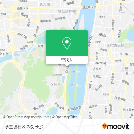 学堂坡社区-7栋地图