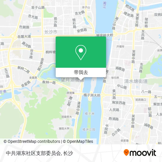 中共湖东社区支部委员会地图