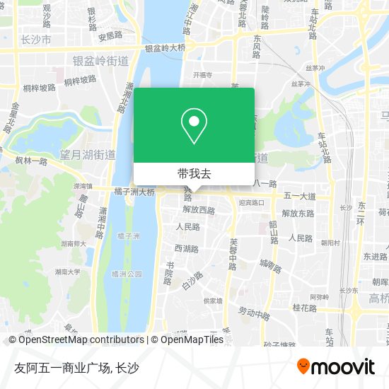 友阿五一商业广场地图