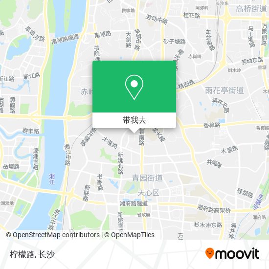 柠檬路地图
