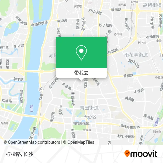 柠檬路地图