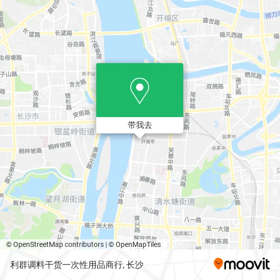 利群调料干货一次性用品商行地图