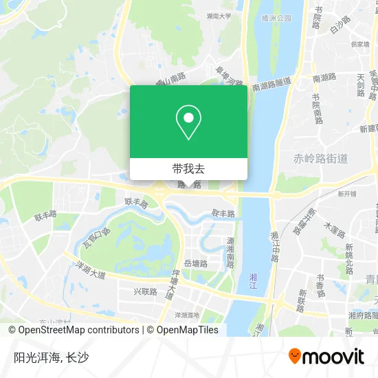 阳光洱海地图