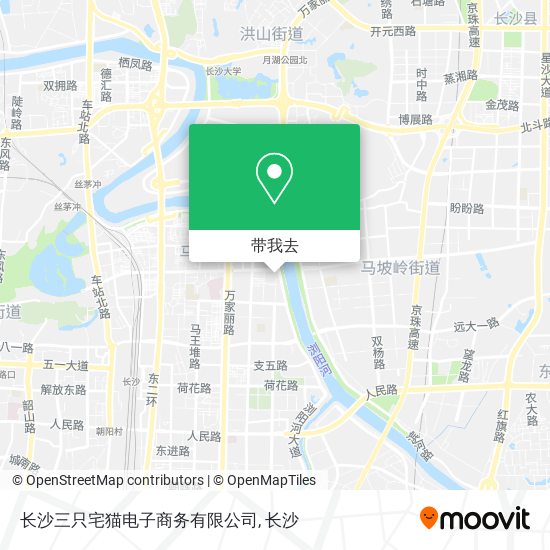 长沙三只宅猫电子商务有限公司地图