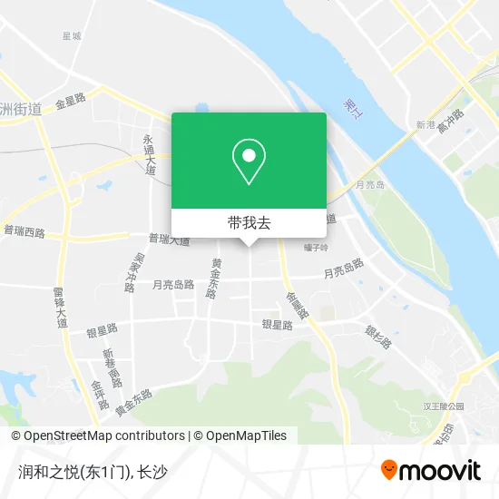 润和之悦(东1门)地图