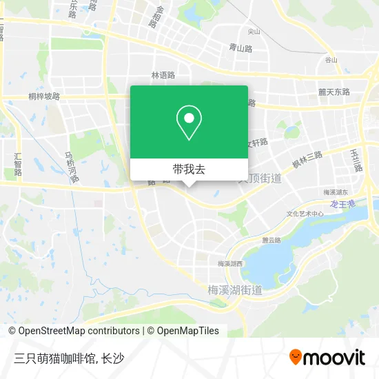 三只萌猫咖啡馆地图