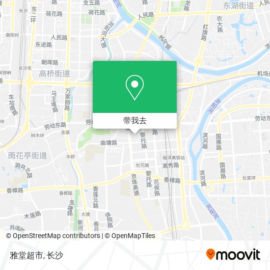 雅堂超市地图