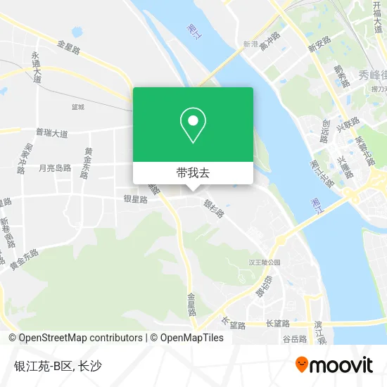 银江苑-B区地图