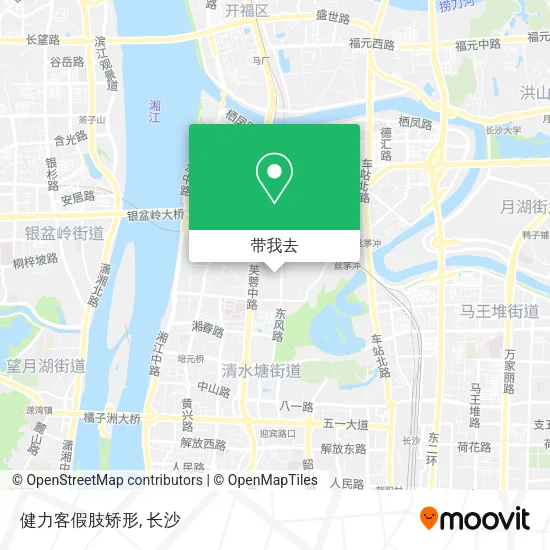 健力客假肢矫形地图