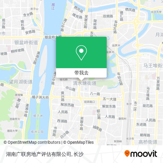 湖南广联房地产评估有限公司地图