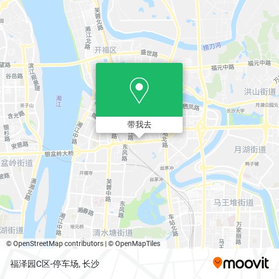 福泽园C区-停车场地图