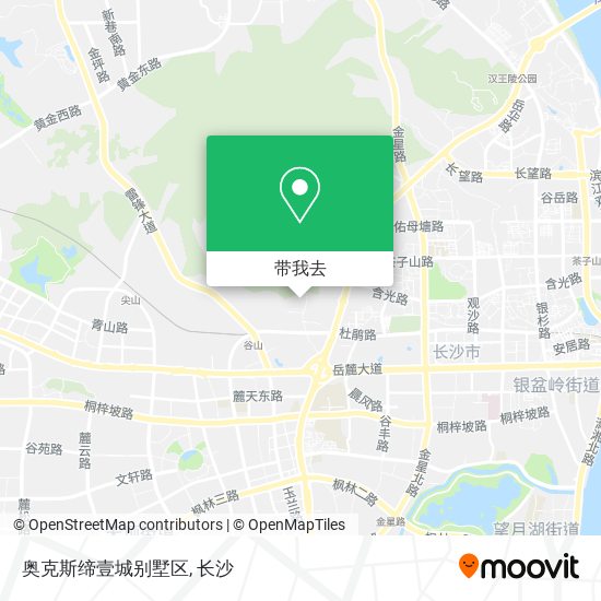 奥克斯缔壹城别墅区地图