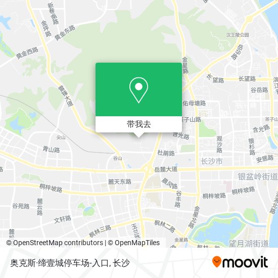 奥克斯·缔壹城停车场-入口地图