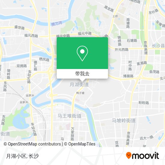 月湖小区地图