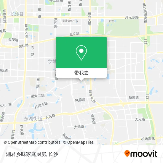 湘君乡味家庭厨房地图