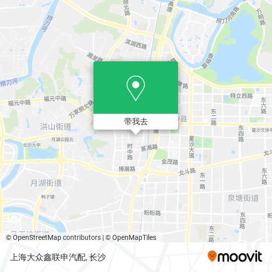 上海大众鑫联申汽配地图