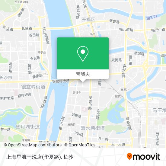 上海星航干洗店(华夏路)地图