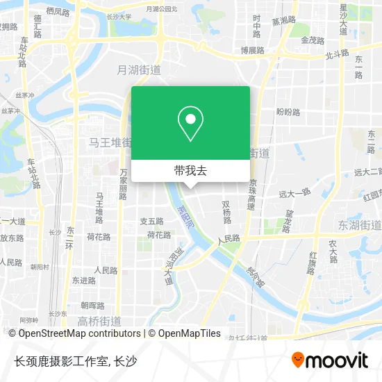 长颈鹿摄影工作室地图