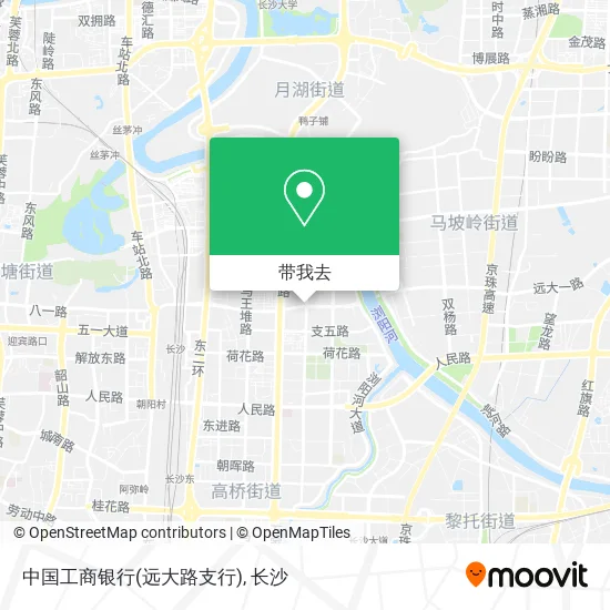 中国工商银行(远大路支行)地图