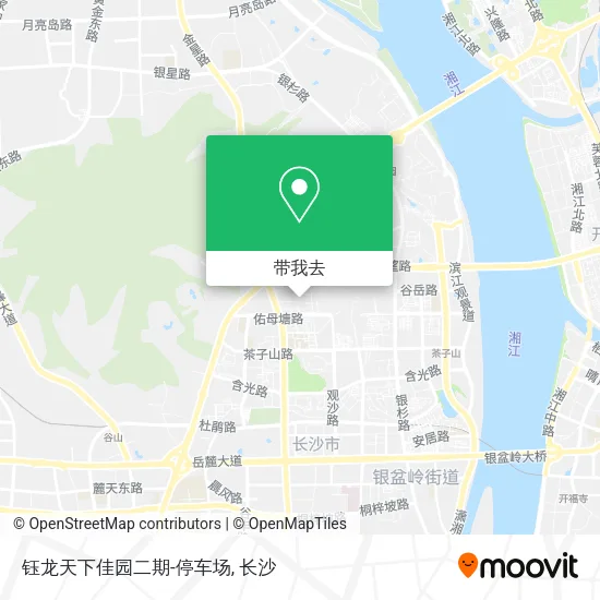 钰龙天下佳园二期-停车场地图