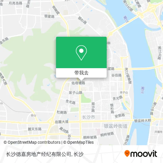 长沙德嘉房地产经纪有限公司地图