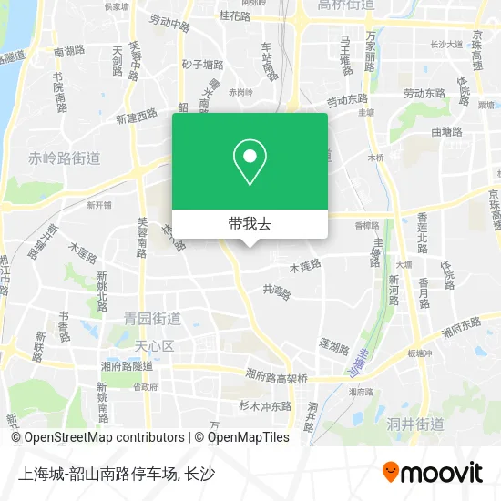 上海城-韶山南路停车场地图