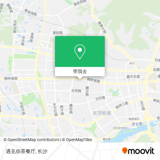 遇见你茶餐厅地图