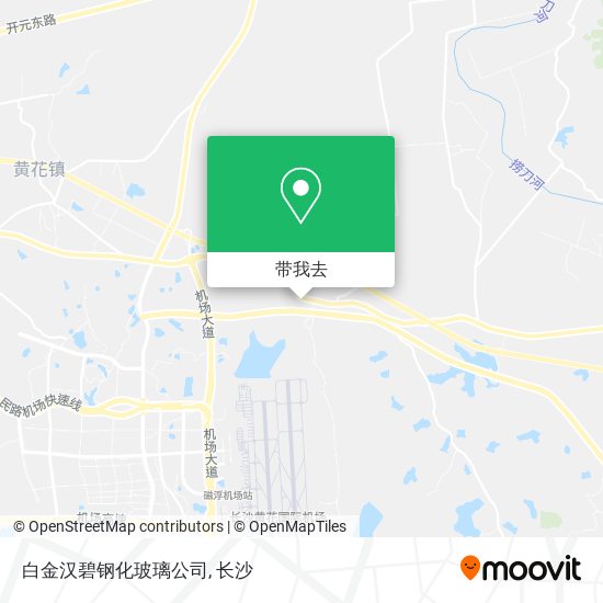白金汉碧钢化玻璃公司地图