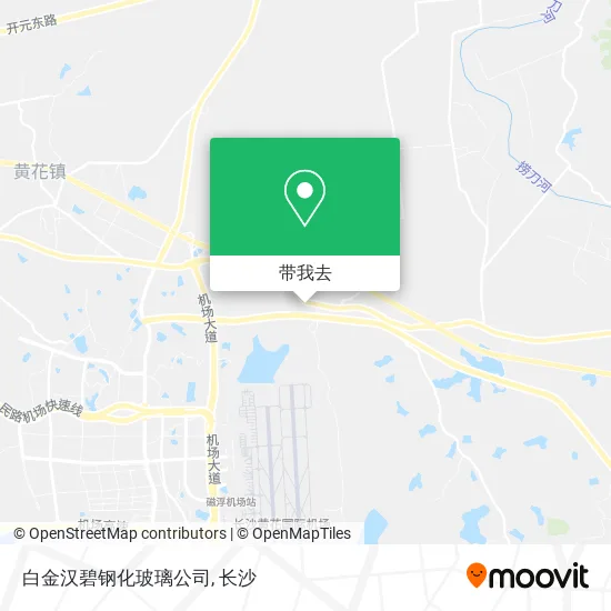 白金汉碧钢化玻璃公司地图