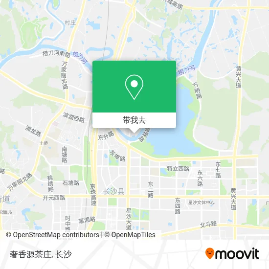 奢香源茶庄地图