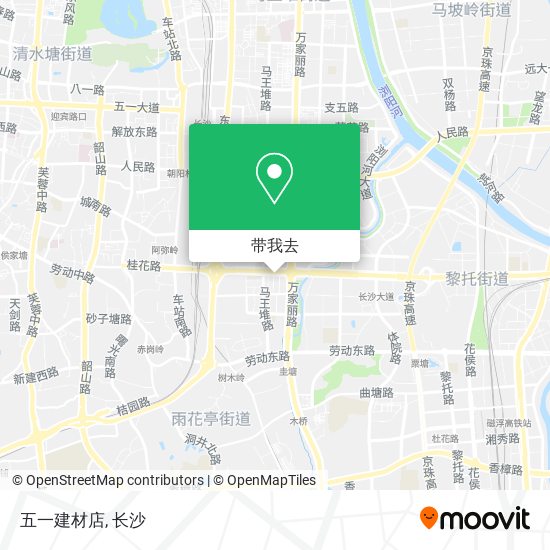 五一建材店地图