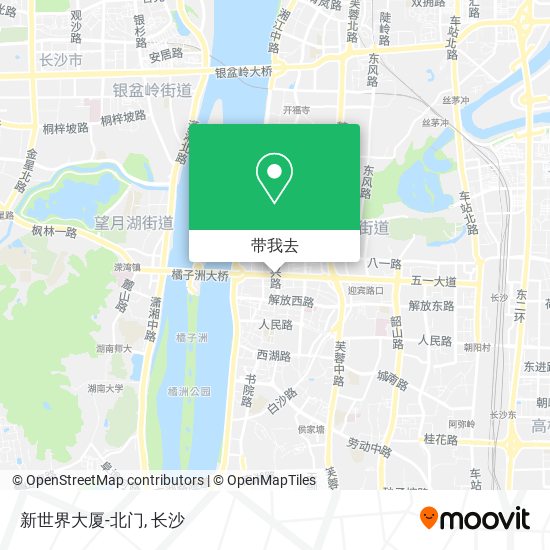 新世界大厦-北门地图