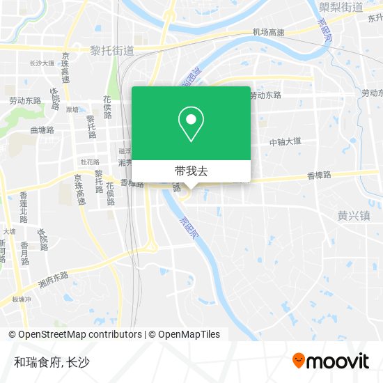和瑞食府地图