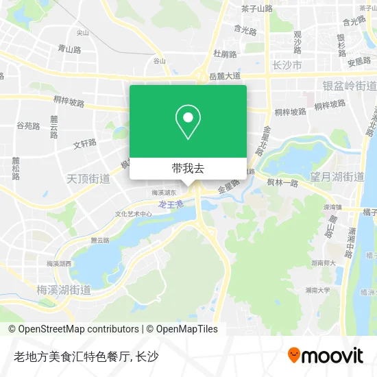 老地方美食汇特色餐厅地图