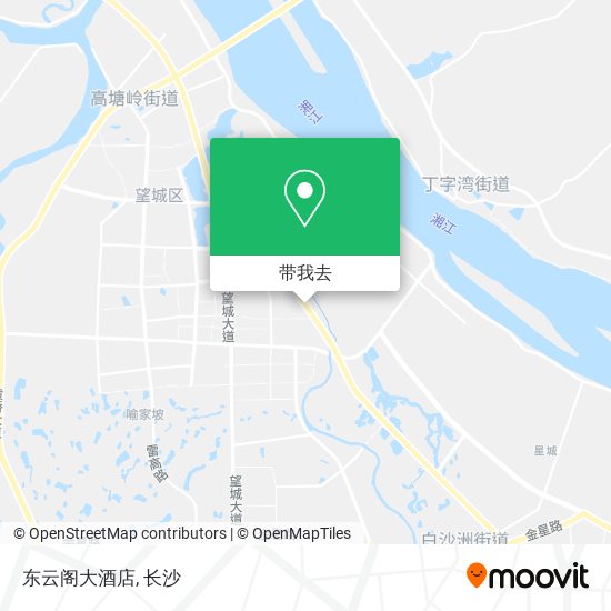 东云阁大酒店地图