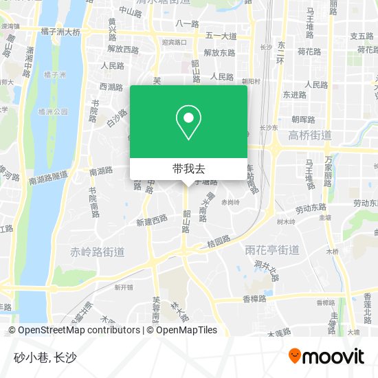 砂小巷地图