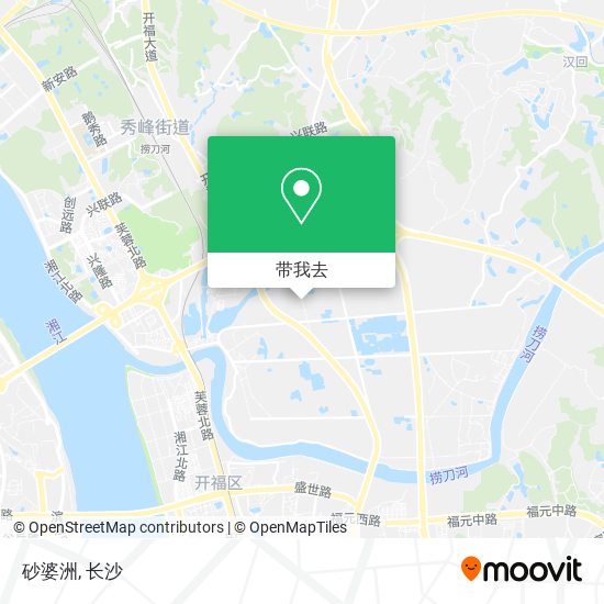砂婆洲地图