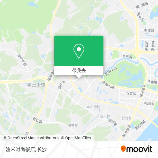 渔米时尚饭店地图