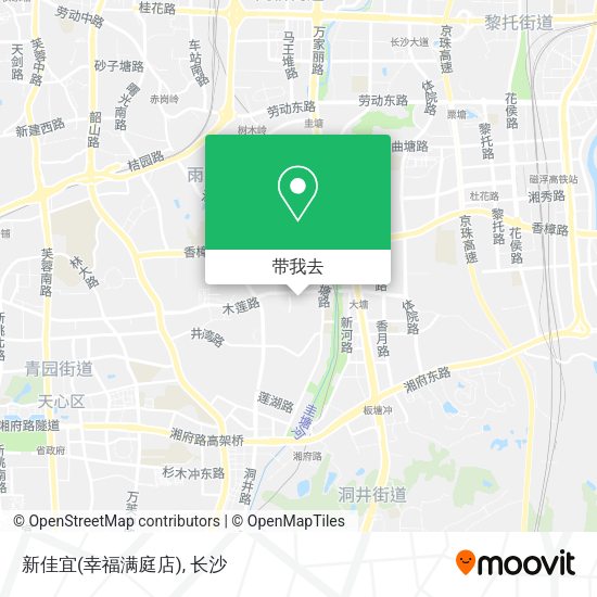 新佳宜(幸福满庭店)地图