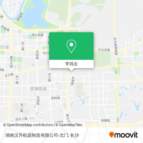 湖南汉升机器制造有限公司-北门地图